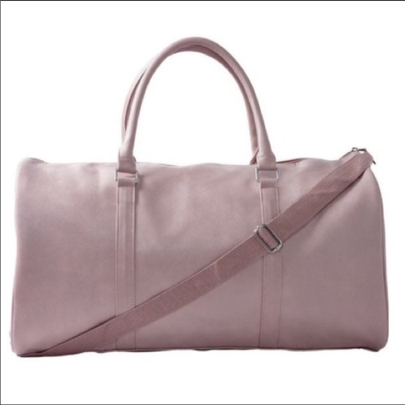 blush duffle bag